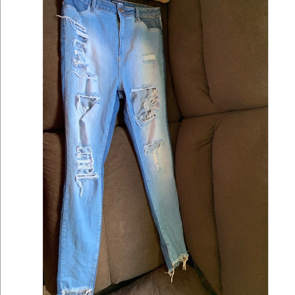 ripped jeans